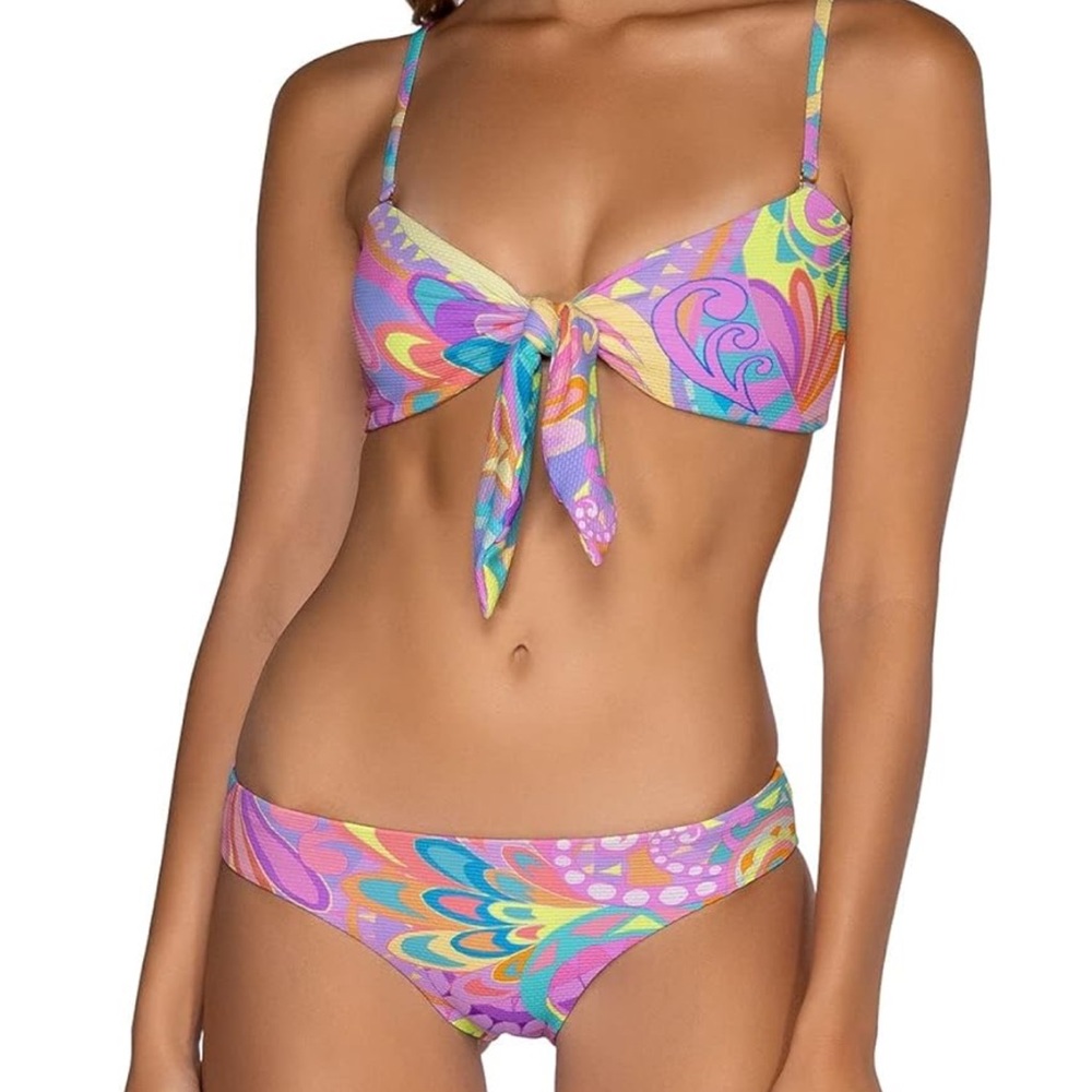 B Swim South Beach Bikini Swimsuit Medium